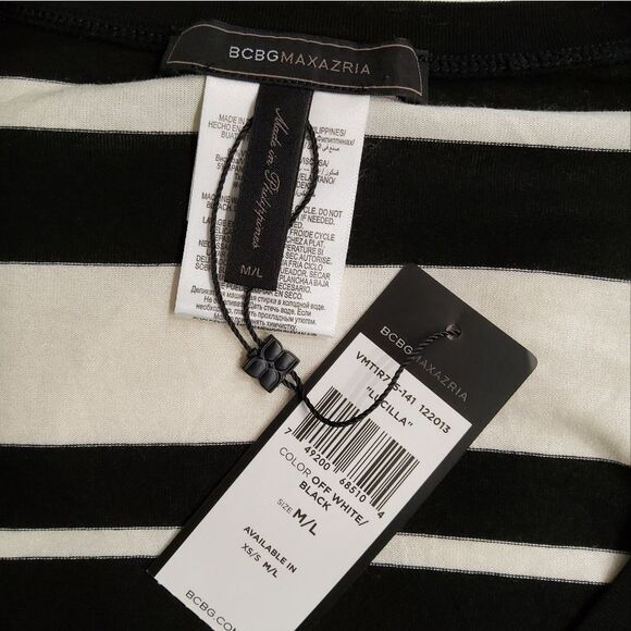 BCBG MaxAzria Lucilla Top Tunic Size M/L - Picture 3 of 7